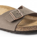 Шлепанцы Birkenstock Madrid Birko-Flor Nubuck Mocha 0040093