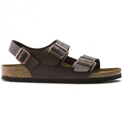 Сандалии Birkenstock Milano Birko-Flor Dark Brown 0034703
