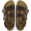 Сандалии Birkenstock Milano Birko-Flor Dark Brown 0034703