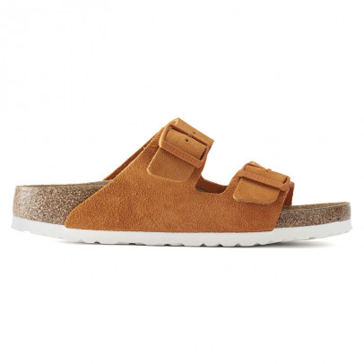 Шлепанцы Birkenstock Arizona Suede Soft Footbed Russet Orange 1021396