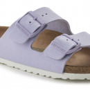 Шлепанцы Birkenstock Arizona Birko-Flor Nubuk Vegan Lavender Fog 1022607