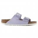 Шлепанцы Birkenstock Arizona Birko-Flor Nubuk Vegan Lavender Fog 1022607