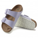 Шлепанцы Birkenstock Arizona Birko-Flor Nubuk Vegan Lavender Fog 1022607