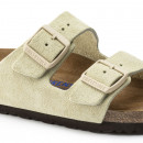 Шлепанцы Birkenstock Arizona Suede Soft Footbed Almond 1021462