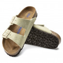 Шлепанцы Birkenstock Arizona Suede Soft Footbed Almond 1021462