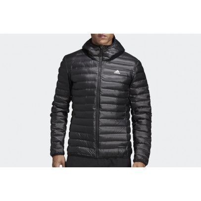 Куртка adidas Varilite Hooded Jacket BQ7782 - черная