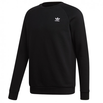 Толстовка adidas Essentials Crewneck DV1600 - черная
