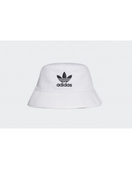 Кепка adidas Originals Adicolor Trefoil Bucket Hat FQ4641 - белая