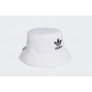 Кепка adidas Originals Adicolor Trefoil Bucket Hat FQ4641 - белая