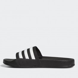 Молодежные шлепанцы adidas Adilette Cloudfoam G27625 - черные