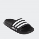 Молодежные шлепанцы adidas Adilette Cloudfoam G27625 - черные