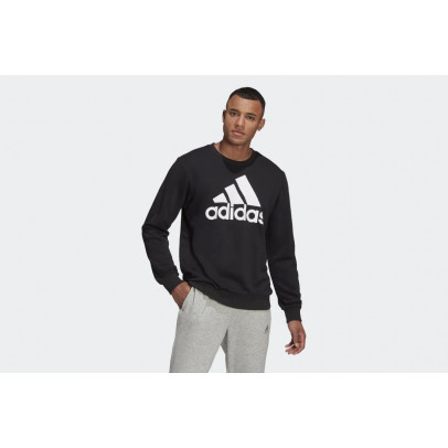 Куртка adidas Sportswear Essentials Big Logo GK9076 - черная