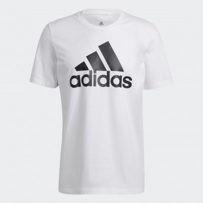 Футболка adidas Essentials Big Logo Tee GK9121 - белая