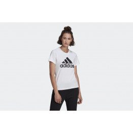 Футболка adidas Loungewear Essentials Logo Tee GL0649 - белая