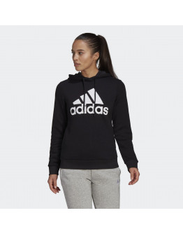 Толстовка adidas Loungewear Essentials Logo Fleece Hoodie GL0653 - черная