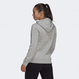 Толстовка adidas Loungewear Essentials Logo Fleece Hoodie GL0719 - серая