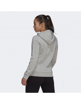 Толстовка adidas Loungewear Essentials Logo Fleece Hoodie GL0719 - серая
