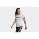 Футболка adidas Sportswear Loungwear Essentials Slim Logo GL0768 - белая