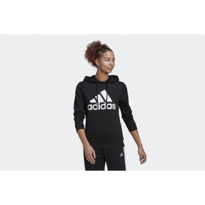 Худи adidas Essentials Relaxed Logo Hoodie GM5514 - черное