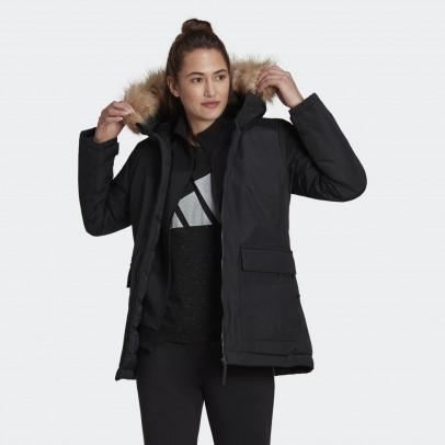 Куртка adidas Utilitas Hooded Hooded Parka GT1707 - черная