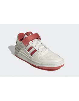 Кроссовки adidas Originals Forum Low GW2043 - кремово-красные