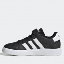 Обувь adidas Grand Court Elastic Lace And Top Strap GW6513 - черные