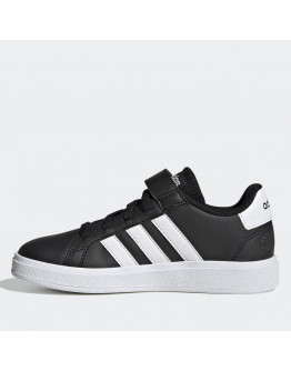 Обувь adidas Grand Court Elastic Lace And Top Strap GW6513 - черные