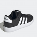Обувь adidas Grand Court Elastic Lace And Top Strap GW6513 - черные