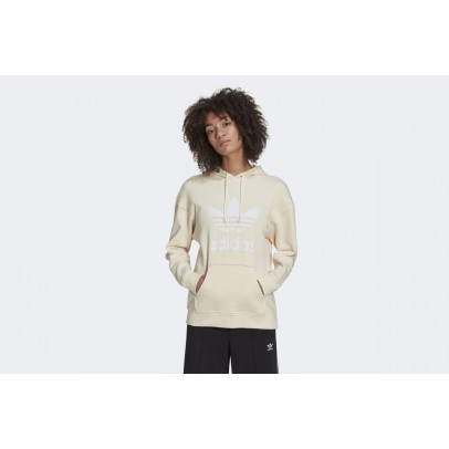 Худи adidas Originals Adicolor Trefoil Hoodie H33586 - бежевый