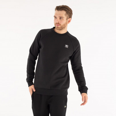 Толстовка adidas Originals Adicolor Essentials Trefoil Crewneck H34645 - черная