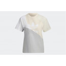 Футболка adidas Originals Adicolor Split Trefoil HC7041 - серая