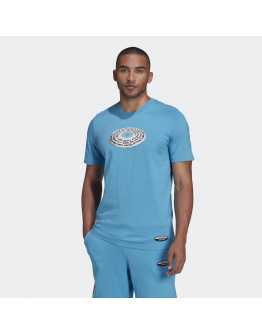 Футболка adidas R.Y.V. Graphic HC9475 - синяя