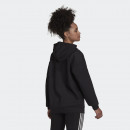 Худи adidas Essentials Logo Boyfriend Fleece Hoodie HD1756 - черный