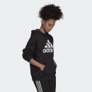 Худи adidas Essentials Logo Boyfriend Fleece Hoodie HD1756 - черный