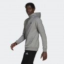 Толстовка adidas Essentials 4 Gameday Full-Zip Hoodie HE1806 - серая