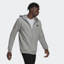 Толстовка adidas Essentials 4 Gameday Full-Zip Hoodie HE1806 - серая