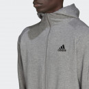 Толстовка adidas Essentials 4 Gameday Full-Zip Hoodie HE1806 - серая
