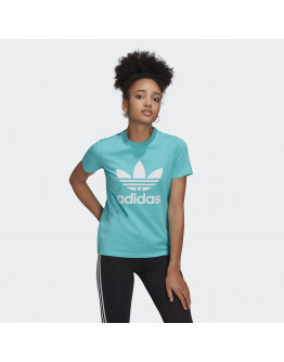Футболка adidas Adicolor Classics Trefoil Tee HE6869 - синяя