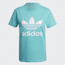 Футболка adidas Adicolor Classics Trefoil Tee HE6869 - синяя