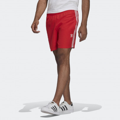 Шорты adidas Original Adicolor Classics 3-Stripes Swim HF2120 - красные