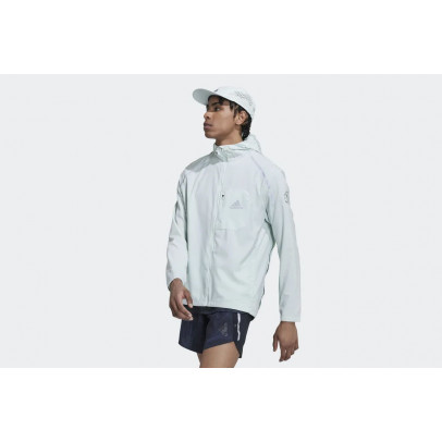Куртка adidas Marathon Jacket For The Oceans HF8760 - зеленая