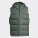 Жилет adidas Helionic Hooded Down Vest HG6274 - зеленый