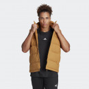 Жилет adidas Helionic Hooded Down Vest HG6275 - коричневый