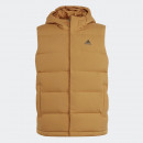 Жилет adidas Helionic Hooded Down Vest HG6275 - коричневый