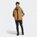 Жилет adidas Helionic Hooded Down Vest HG6275 - коричневый