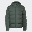 Куртка adidas Helionic Hooded Down HG8749 - зеленая