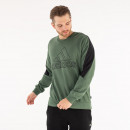 Толстовка adidas M FI BOS Crew HJ9934 - зелёная