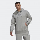 Худи adidas Essentials Feelvivid Cotton Fleece Drop Shoulder Hoodie HK2830 - серый