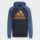 Худи adidas Aeroready Game And Go Big Logo HK9827 - синяя
