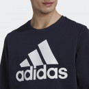 Толстовка adidas Sportswear Essentials Big Logo HL2298 - темно-синяя